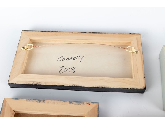 Collection Of Small Paintings On Board And Canvas