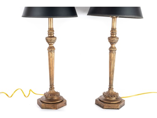 Pair Of Neoclassical Table Lamps