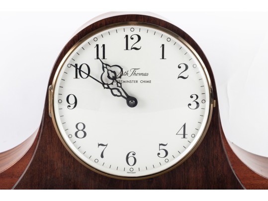Seth Thomas Tambour Mantel Clock – Model E720-001