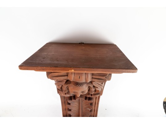 Neoclassical Carved Wood Corbel