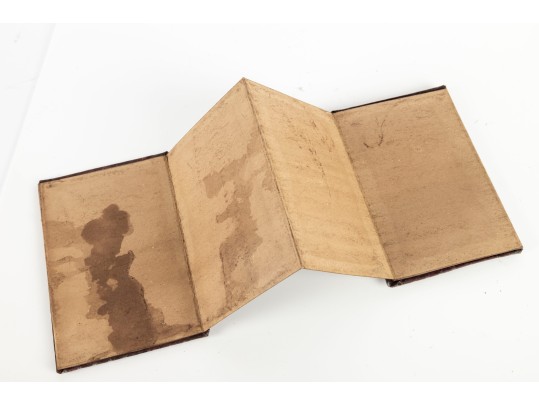 Antique Chinese Leporello Of The Imperial Household, Cixi And Puyi