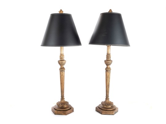 Pair Of Neoclassical Table Lamps