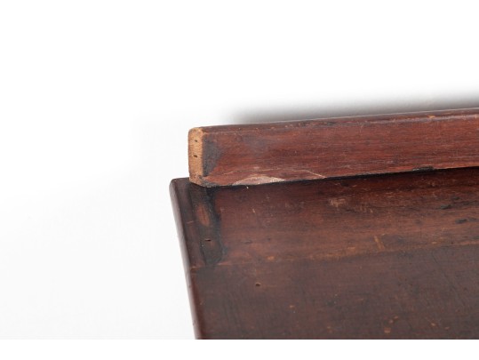 Antique Wood And Cast Iron School Desk