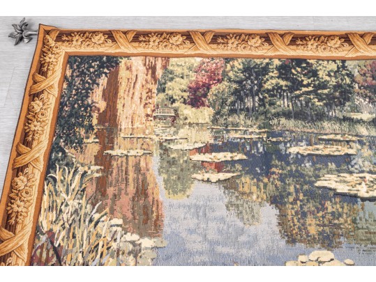 Belgian Lake Giverny Tapestry