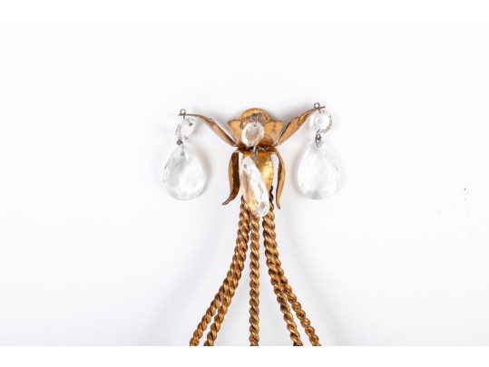 Pair Of Hollywood Regency Wall Sconces