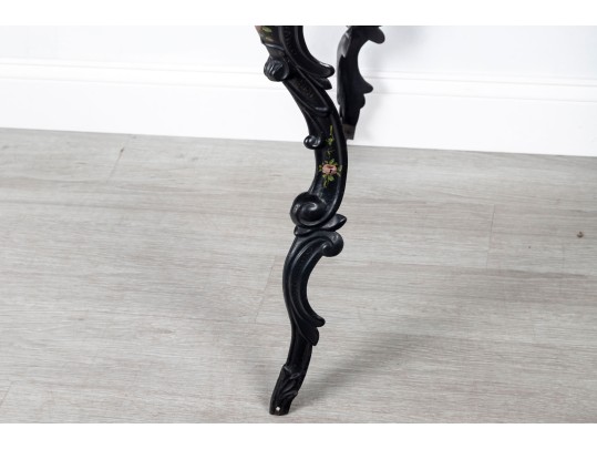 Antique Wood And Cast Iron School Desk