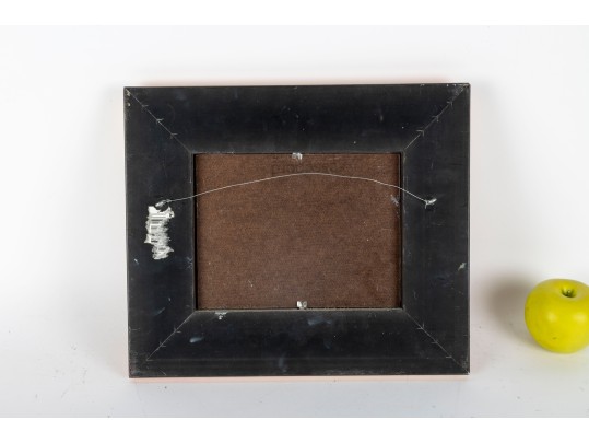 Small Oil On Board Woodlands Painting -- Unsigned