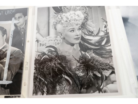 Collection Of Photographs, Some Autographed Incl. Raquel Welch, Kim Novak, Betty Grable, And More