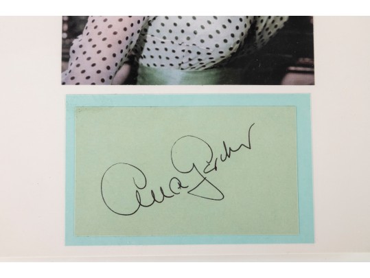Photographs With Autographs Incl. Marilyn Monroe, Ursula Thiess, Ava Gardner, And More