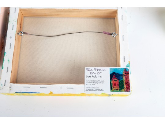 Collection Of Small Paintings On Board And Canvas