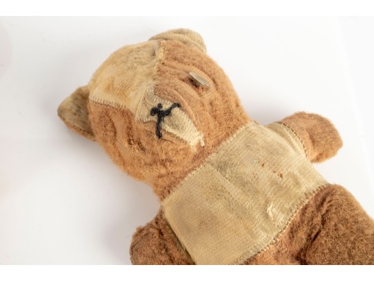 Trio Of Antique Plush Animal Toys