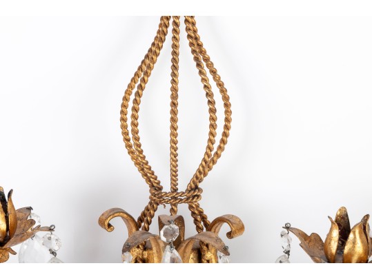 Pair Of Hollywood Regency Wall Sconces