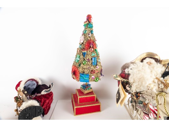 Collection Of Vintage Christmas Decor Including Kay Burkart
