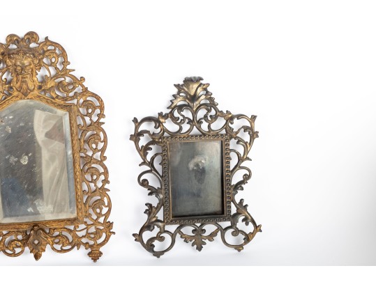 Collection Of Vintage And Antique Mirror And Picture Frames