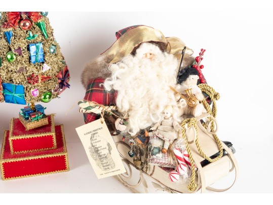 Collection Of Vintage Christmas Decor Including Kay Burkart