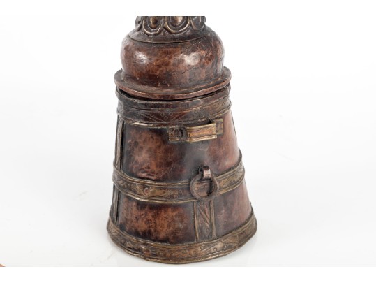 Tibetan Copper Yak Butter Pot