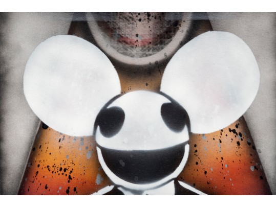 MR. COTY Rattlecan Deadmou5 Art On Canvas