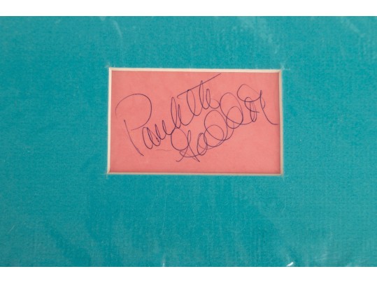 Photographs With Autographs Incl. Marilyn Monroe, Ursula Thiess, Ava Gardner, And More