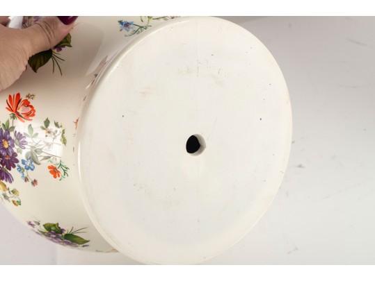 Trio Of Compatible Lidded Baluster Ginger Jars