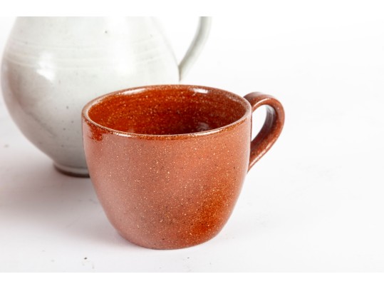 Trio Of Jugtown Pottery Ceramics