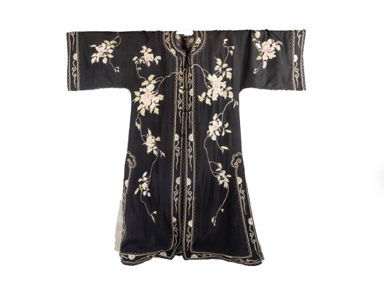Chinese Silk Embroidered Robe