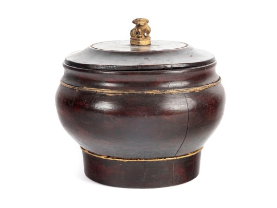 Early 20th Century Chinese Wood Storage Box