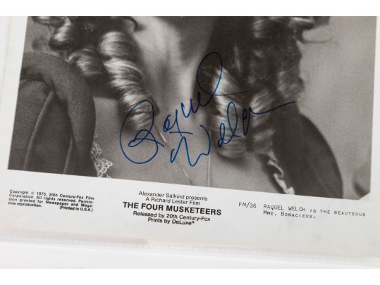 Collection Of Photographs, Some Autographed Incl. Raquel Welch, Kim Novak, Betty Grable, And More