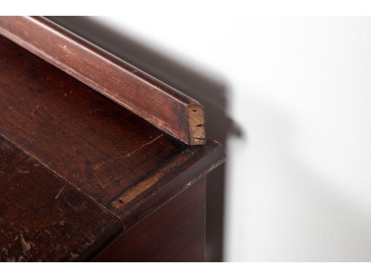 Antique Wood And Cast Iron School Desk