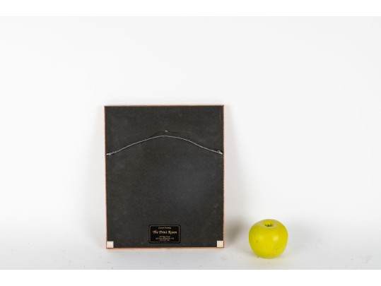 Jan Hunt “At Last” Hand-Colored Framed Lithograph