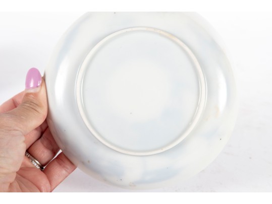 Blue And White Porcelain Teacup And Saucer