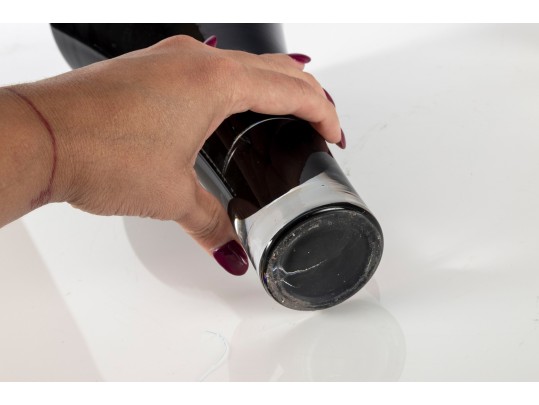 Tapered Smokey Art Glass Vase