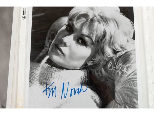 Collection Of Photographs, Some Autographed Incl. Raquel Welch, Kim Novak, Betty Grable, And More