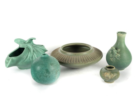 Excellent Variety Of Celadon Glazed Ceramics