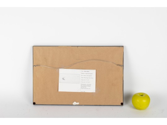 K. Kelly Pencil-Signed Print Of A Snowy Egret