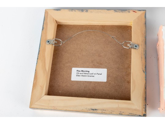 Collection Of Small Paintings On Board And Canvas