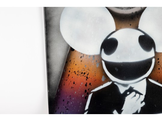 MR. COTY Rattlecan Deadmou5 Art On Canvas