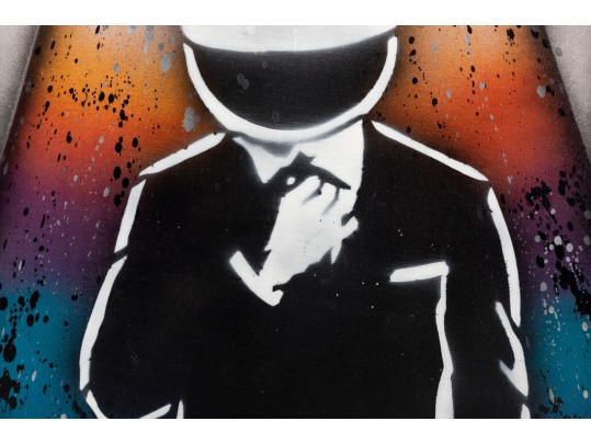 MR. COTY Rattlecan Deadmou5 Art On Canvas