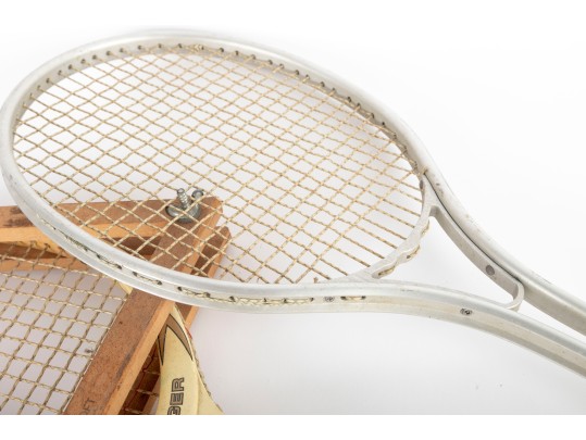 Collection Of Three Vintage Wooden/Metal Tennis Rackets