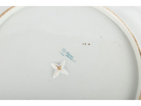 Decorative Hand-Painted Nippon Ceramic Plate