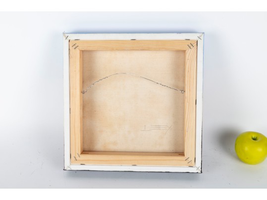 Colorful Desert Wildflowers Palette Knife Oil Painting