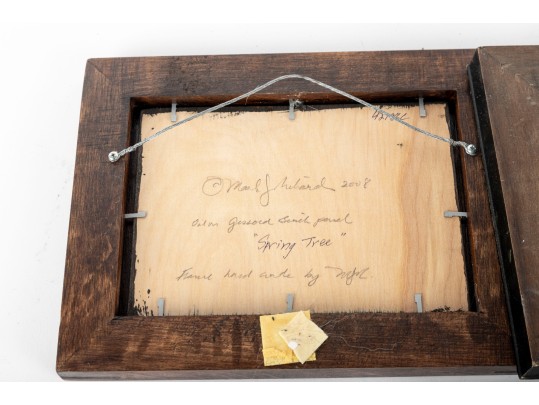 Collection Of Four Small Abstract Painted Landscapes, Some Signed