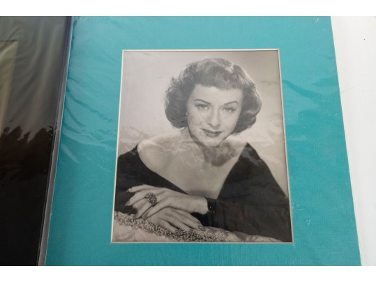 Photographs With Autographs Incl. Marilyn Monroe, Ursula Thiess, Ava Gardner, And More