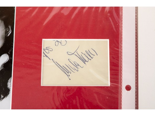 Photographs With Autographs Incl. Marilyn Monroe, Ursula Thiess, Ava Gardner, And More