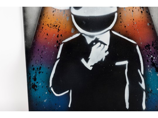 MR. COTY Rattlecan Deadmou5 Art On Canvas