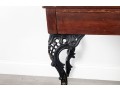 Antique Wood And Cast Iron School Desk