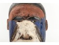 Hand Carved And Painted Tribal African Wood Mask