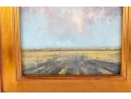 Unsigned Contemporary Oil On Board Landscape