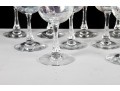 Fostoria Firelight Iridescent Wine Glasses.