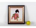 Geisha Girl Oshie Textile Art