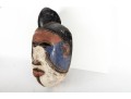 Hand Carved And Painted Tribal African Wood Mask